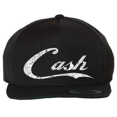 Cash Money Distressed For The Bar Concert Or Street Wool Snapback Cap