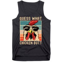 Chicken Meme Design  Guess What Chicken Butt  Tank Top