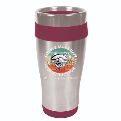 Couple More Days Construction We’re Always Almost Done 16oz Travel Tumbler
