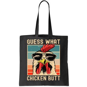 Chicken Meme Design Guess What Chicken Butt Tote Bag