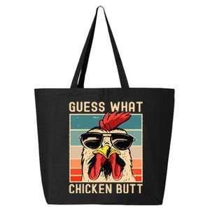 Chicken Meme Design Guess What Chicken Butt 25L Jumbo Tote