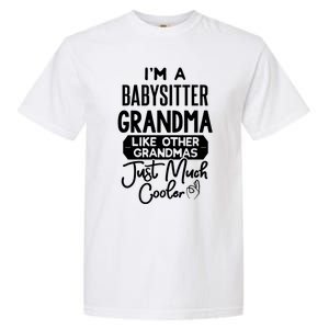 Cool Mothers Day Design Sitter Grandma Gift Garment-Dyed Heavyweight T-Shirt