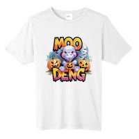 Cute Moo Deng Bouncy Pig In Thai Halloween Baby Hippopotamus Tall Fusion ChromaSoft Performance T-Shirt