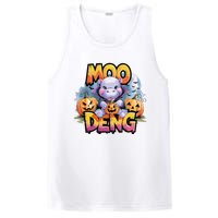 Cute Moo Deng Bouncy Pig In Thai Halloween Baby Hippopotamus PosiCharge Competitor Tank