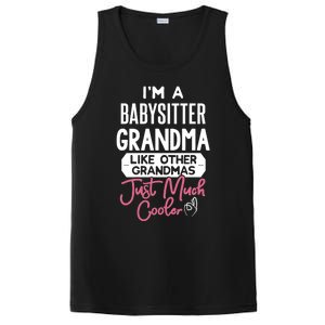 Cool Mothers Day Design Sitter Grandma Gift PosiCharge Competitor Tank