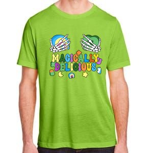 Colorful Magically Delicious Sexy Shamrock St Patrick's Day Adult ChromaSoft Performance T-Shirt