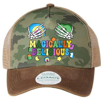 Colorful Magically Delicious Sexy Shamrock St Patrick's Day Legacy Tie Dye Trucker Hat