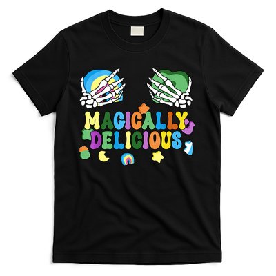 Colorful Magically Delicious Sexy Shamrock St Patrick's Day T-Shirt