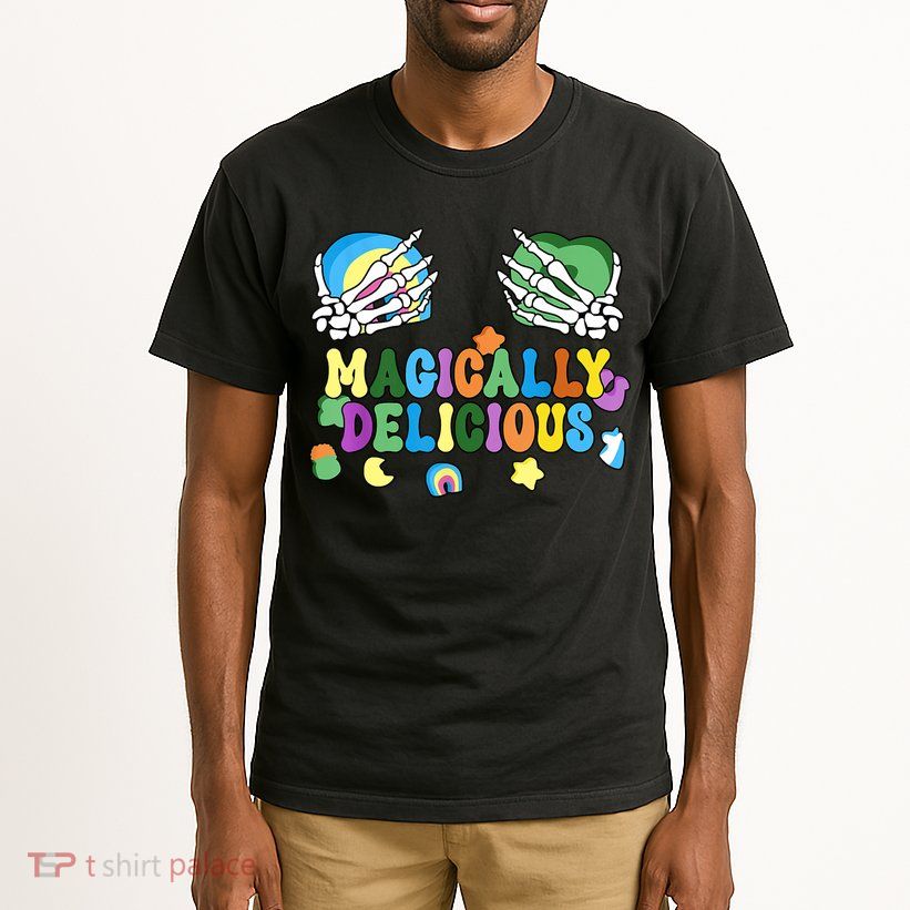 Colorful Magically Delicious Sexy Shamrock St Patrick's Day Tall T-Shirt