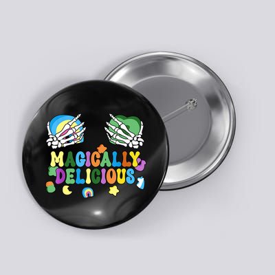 Colorful Magically Delicious Sexy Shamrock St Patrick's Day Button