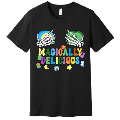 Colorful Magically Delicious Sexy Shamrock St Patrick's Day Premium T-Shirt