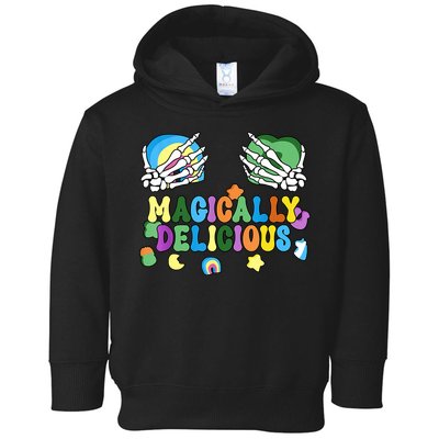 Colorful Magically Delicious Sexy Shamrock St Patrick's Day Toddler Hoodie