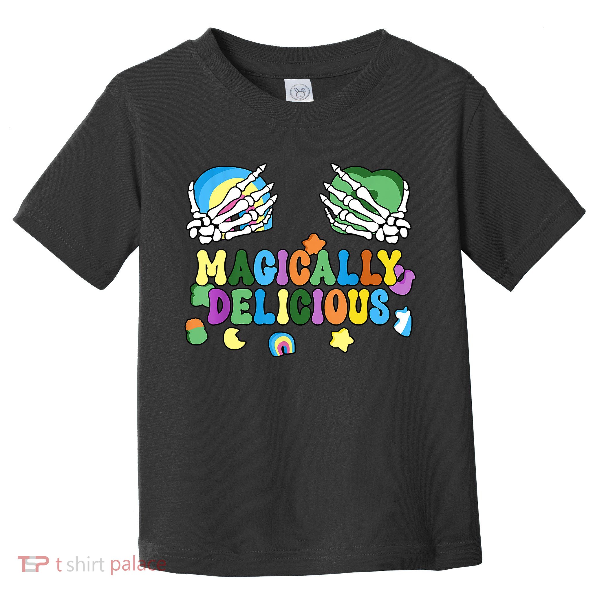 Colorful Magically Delicious Sexy Shamrock St Patrick's Day Toddler T-Shirt