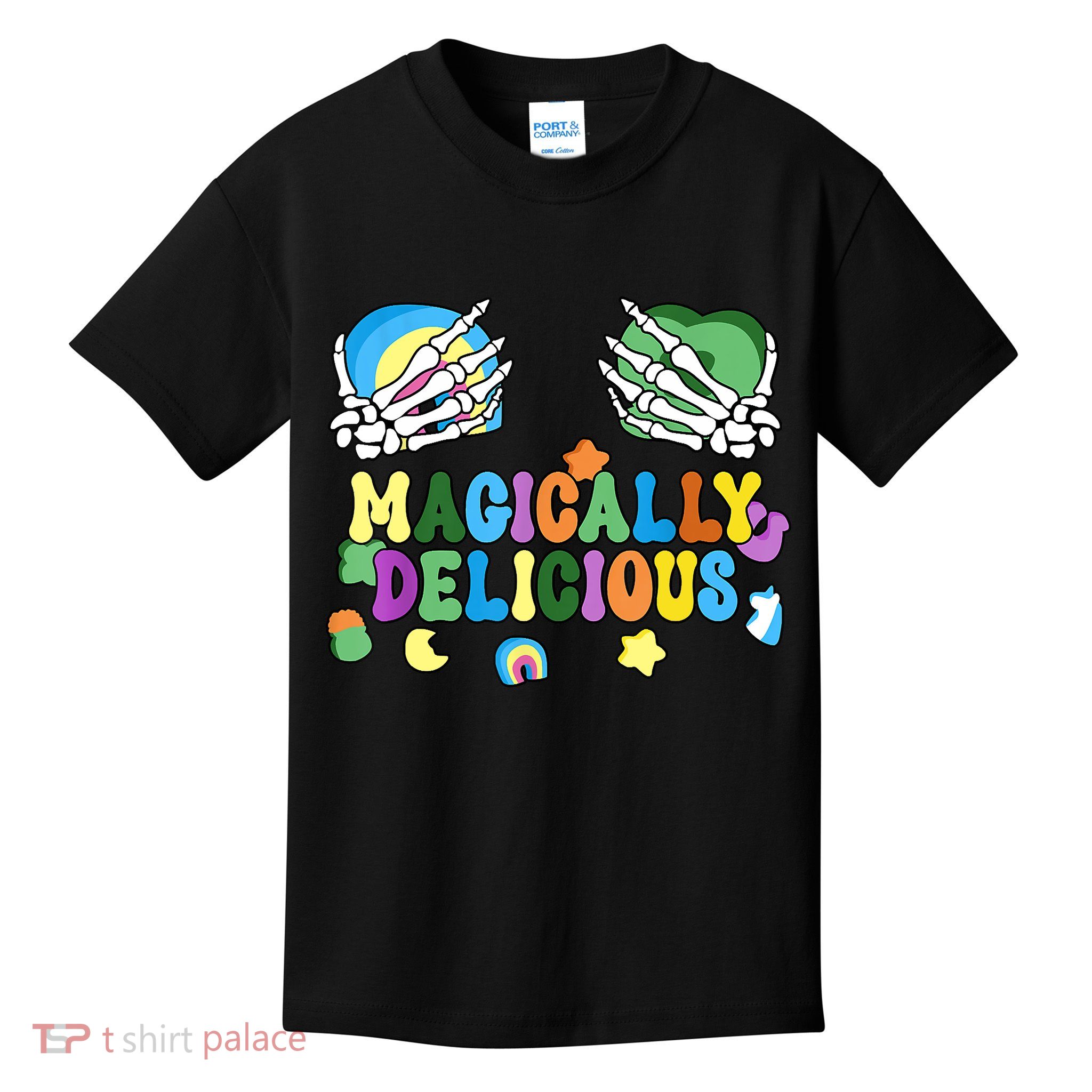 Colorful Magically Delicious Sexy Shamrock St Patrick's Day Kids T-Shirt