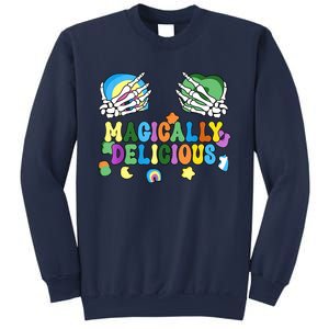 Colorful Magically Delicious Sexy Shamrock St Patrick's Day Sweatshirt