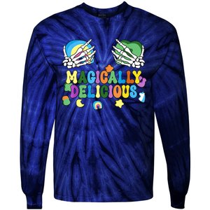 Colorful Magically Delicious Sexy Shamrock St Patrick's Day Tie-Dye Long Sleeve Shirt