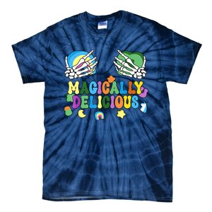 Colorful Magically Delicious Sexy Shamrock St Patrick's Day Tie-Dye T-Shirt