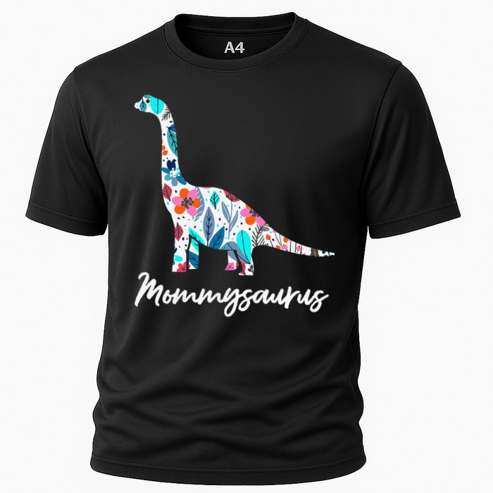 Cute Mommysaurus Dinosaur Mothers Day Gift Idea Cooling Performance Crew T-Shirt