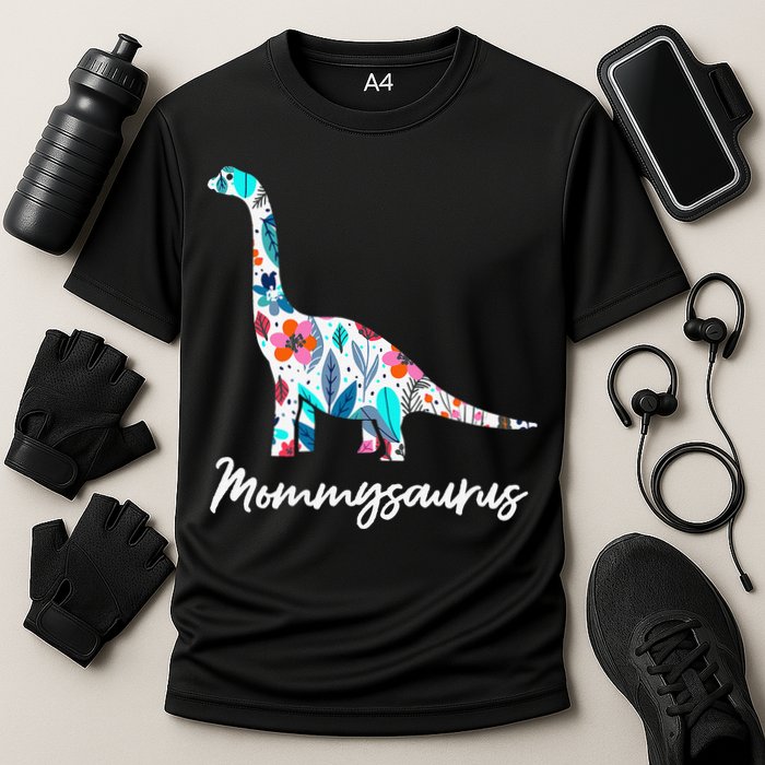 Cute Mommysaurus Dinosaur Mothers Day Gift Idea Cooling Performance Crew T-Shirt