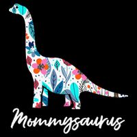Cute Mommysaurus Dinosaur Mothers Day Gift Idea Cooling Performance Crew T-Shirt