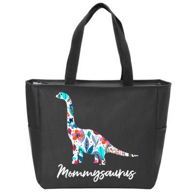 Cute Mommysaurus Dinosaur Mothers Day Gift Idea Zip Tote Bag