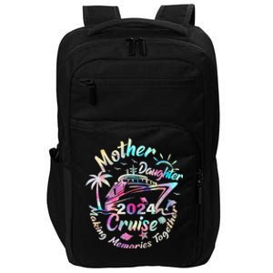 Cruise Mother Daughter Trip 2024 Funny Mom Daughter Vacation Impact Tech Backpack