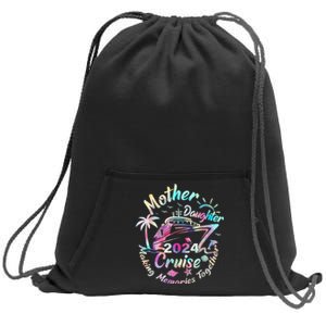 Cruise Mother Daughter Trip 2024 Funny Mom Daughter Vacation Sweatshirt Cinch Pack Bag