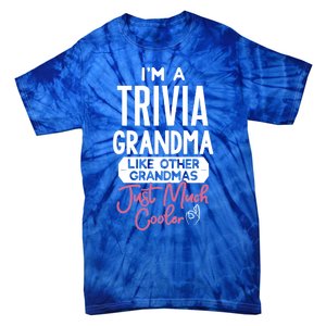 Cool Mothers Day Design Trivia Grandma Gift Tie-Dye T-Shirt