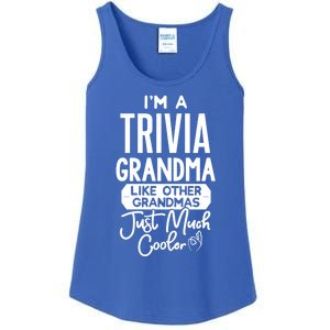 Cool Mothers Day Design Trivia Grandma Gift Ladies Essential Tank