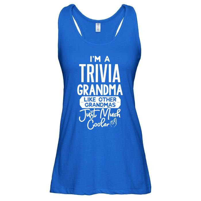 Cool Mothers Day Design Trivia Grandma Gift Ladies Essential Flowy Tank