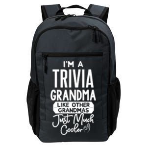 Cool Mothers Day Design Trivia Grandma Gift Daily Commute Backpack