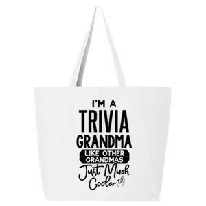 Cool Mothers Day Design Trivia Grandma Gift 25L Jumbo Tote