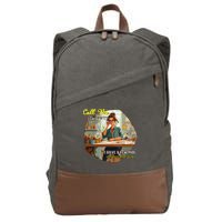 Call Me Dr Crafty Cotton Canvas Backpack