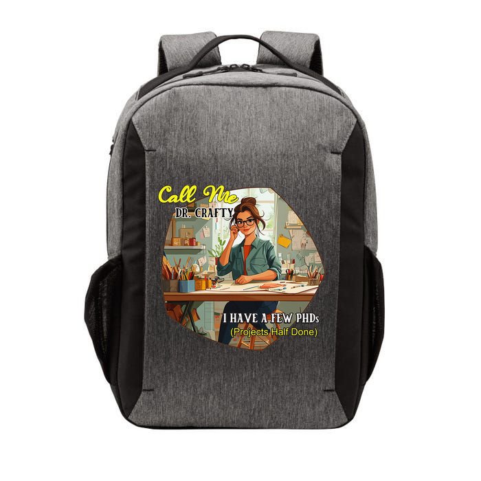 Call Me Dr Crafty Vector Backpack