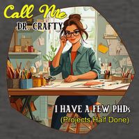 Call Me Dr Crafty Vector Backpack