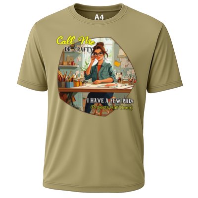 Call Me Dr Crafty Cooling Performance Crew T-Shirt
