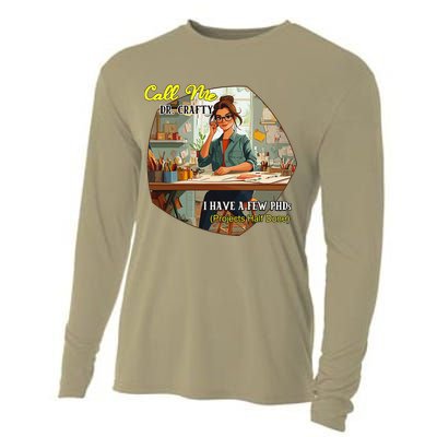 Call Me Dr Crafty Cooling Performance Long Sleeve Crew