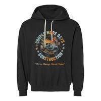 Couple More Day Mechanic Were Always Almost Done Mechanics Garment-Dyed Fleece Hoodie