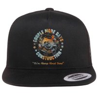 Couple More Day Mechanic Were Always Almost Done Mechanics Flatbill Hat