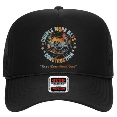 Couple More Day Mechanic Were Always Almost Done Mechanics Trucker Hat
