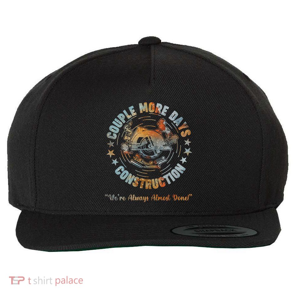 Couple More Day Mechanic Were Always Almost Done Mechanics Wool Snapback Cap