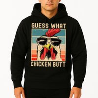 Chicken Meme Design  Guess What Chicken Butt Hoodie
