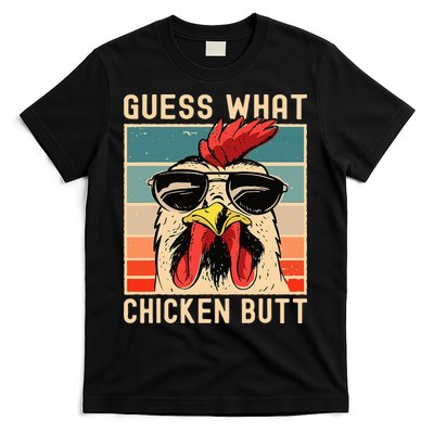 Chicken Meme Design  Guess What Chicken Butt T-Shirt