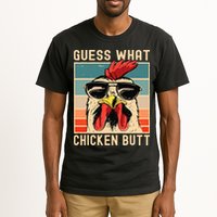 Chicken Meme Design  Guess What Chicken Butt Tall T-Shirt