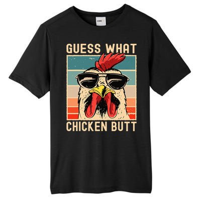 Chicken Meme Design  Guess What Chicken Butt Tall Fusion ChromaSoft Performance T-Shirt