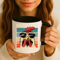 Chicken Meme Design  Guess What Chicken Butt Mug