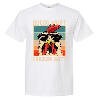 Chicken Meme Design  Guess What Chicken Butt Garment-Dyed Heavyweight T-Shirt