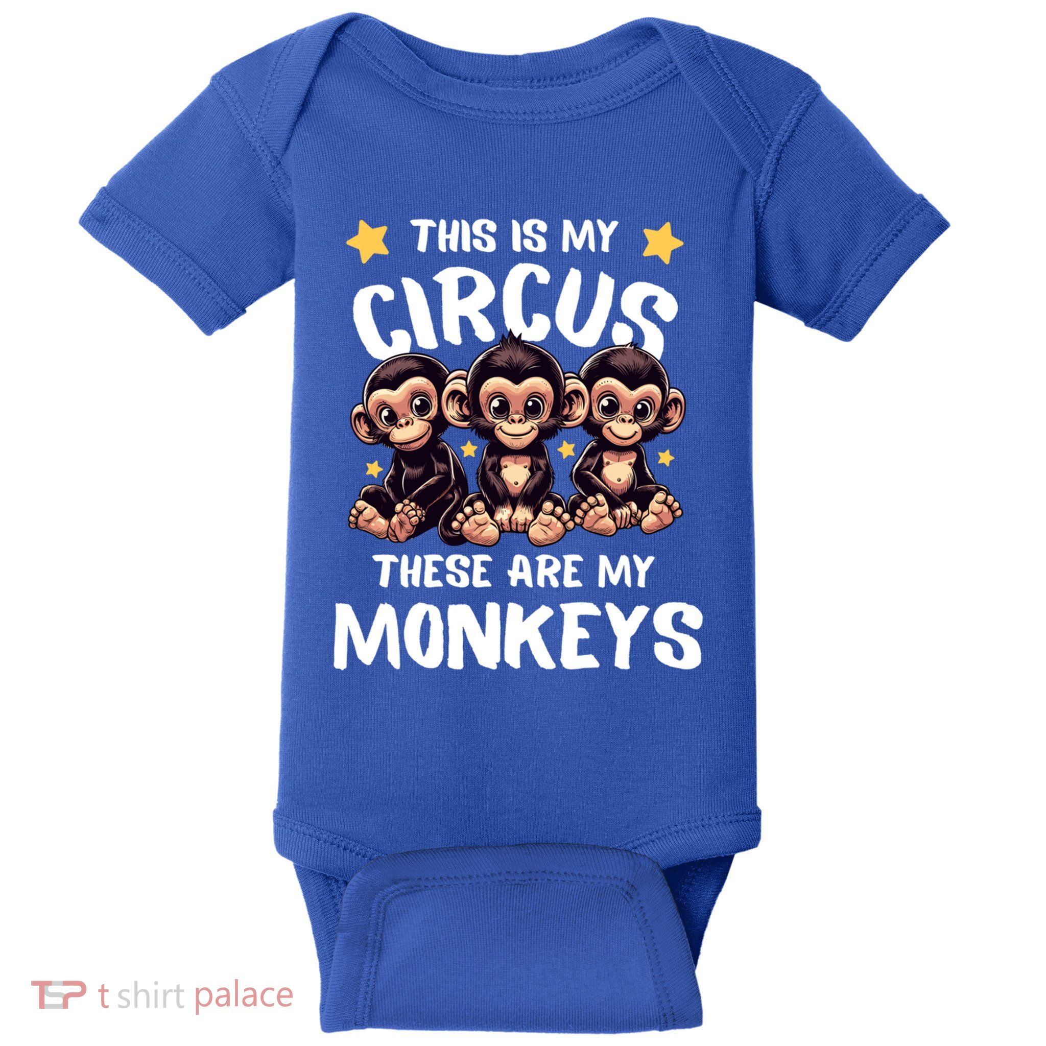 Chimpanzee MotherS Day Mum Monkey Circus Funny Cute Gift Baby Bodysuit