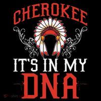 Cherokee My Dna Native Americans Design Bucket Hat