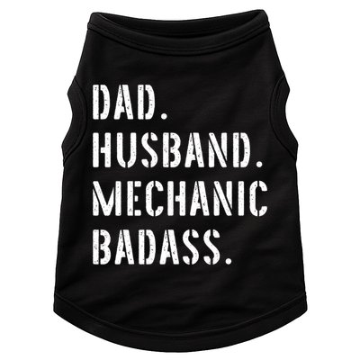 Car Mechanic Dad Funny Gift From Daughter Son Wife Gift Doggie Tank
